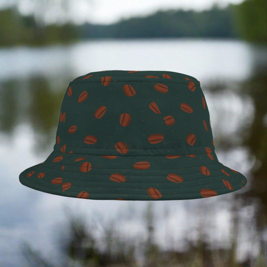 Coffee Bean Bucket Hat-Olive Grove Coffee