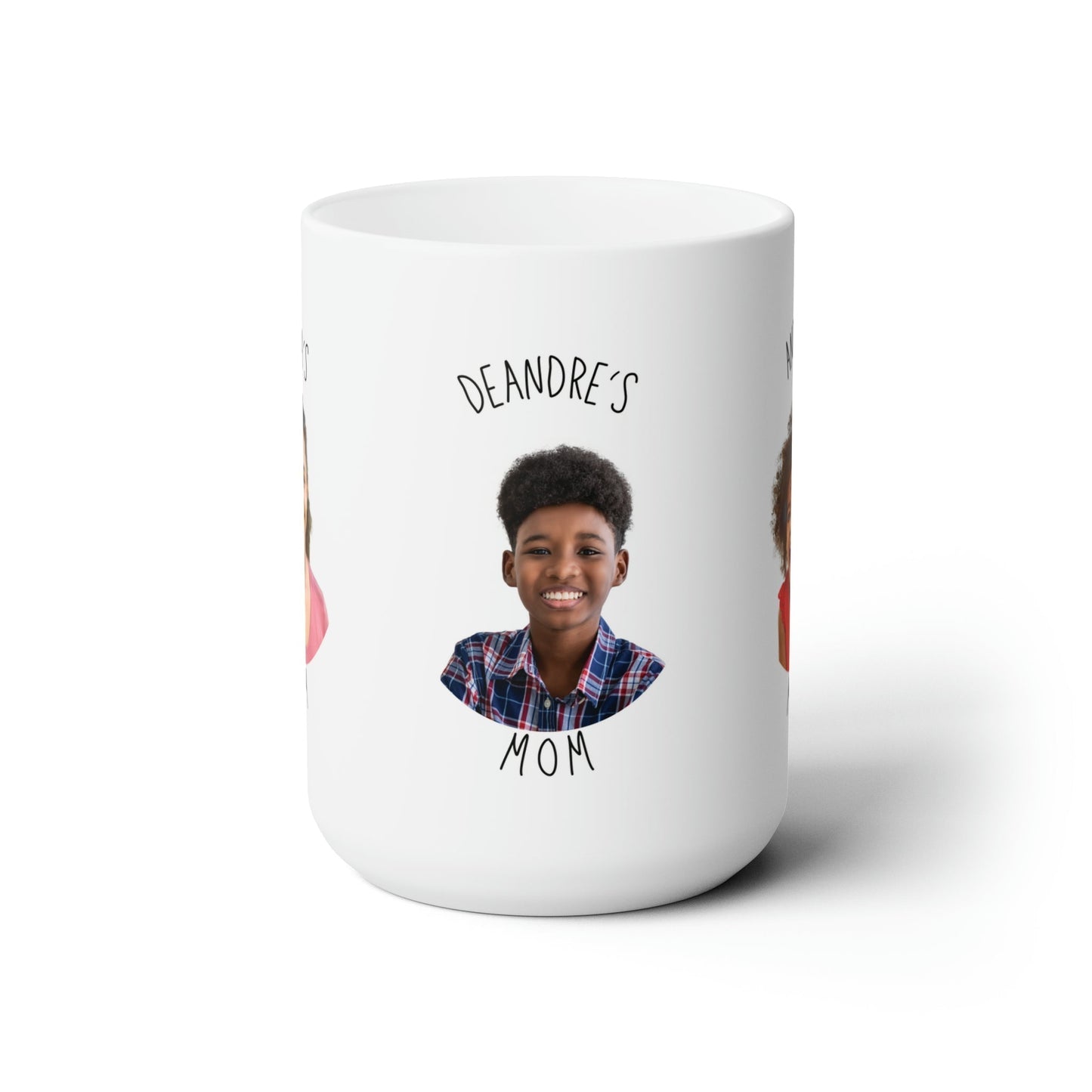 Personalized Children's Faces Ceramic Mug (15oz)-Mug-Printify-15oz-Olive Grove Coffee-ceramic coffee mugs-Modern mugs- Funky mugs- Funny mugs- Trendy mugs- Artistic mugs