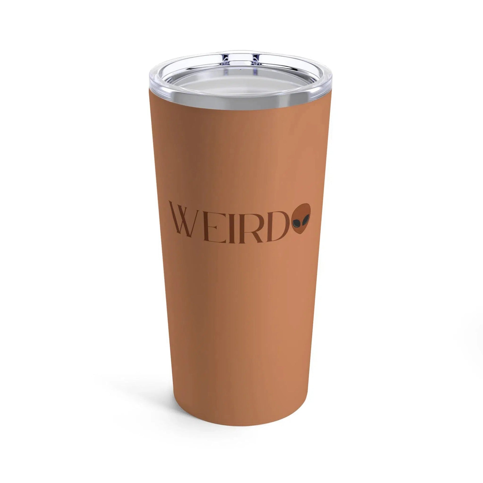 Weirdo Alien Tumbler-Mug-Printify-20oz-Olive Grove Coffee-Eco-friendly stainless steel 20oz tumbler with double-wall insulation-Modern Tumbler- Funky Tumblers - Funny tumblers - Trendy Tumblers - Artistic Tumbler