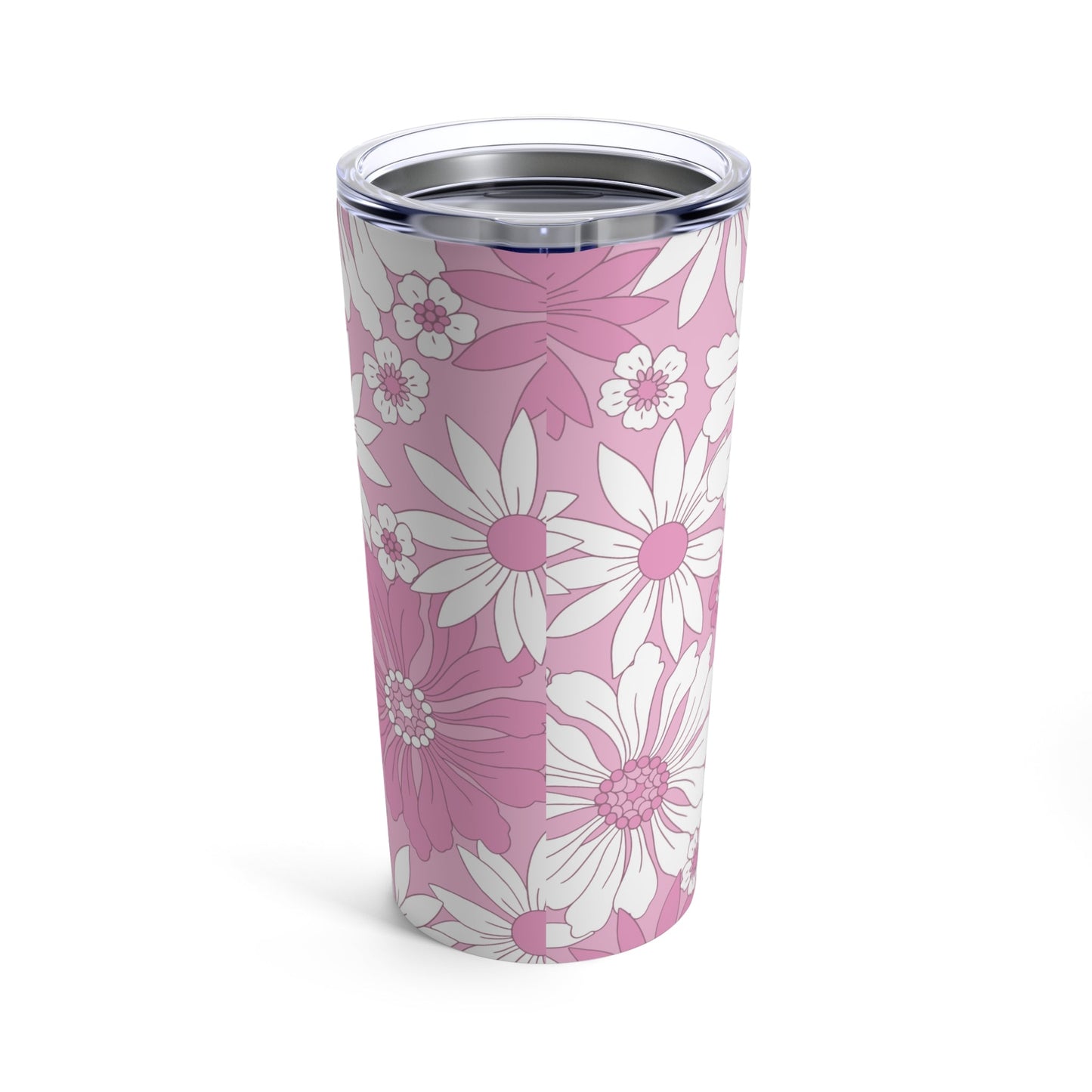 Whimsical Daisies Tumbler-Mug-Printify-20oz-Olive Grove Coffee-Eco-friendly stainless steel 20oz tumbler with double-wall insulation-Modern Tumbler- Funky Tumblers - Funny tumblers - Trendy Tumblers - Artistic Tumbler