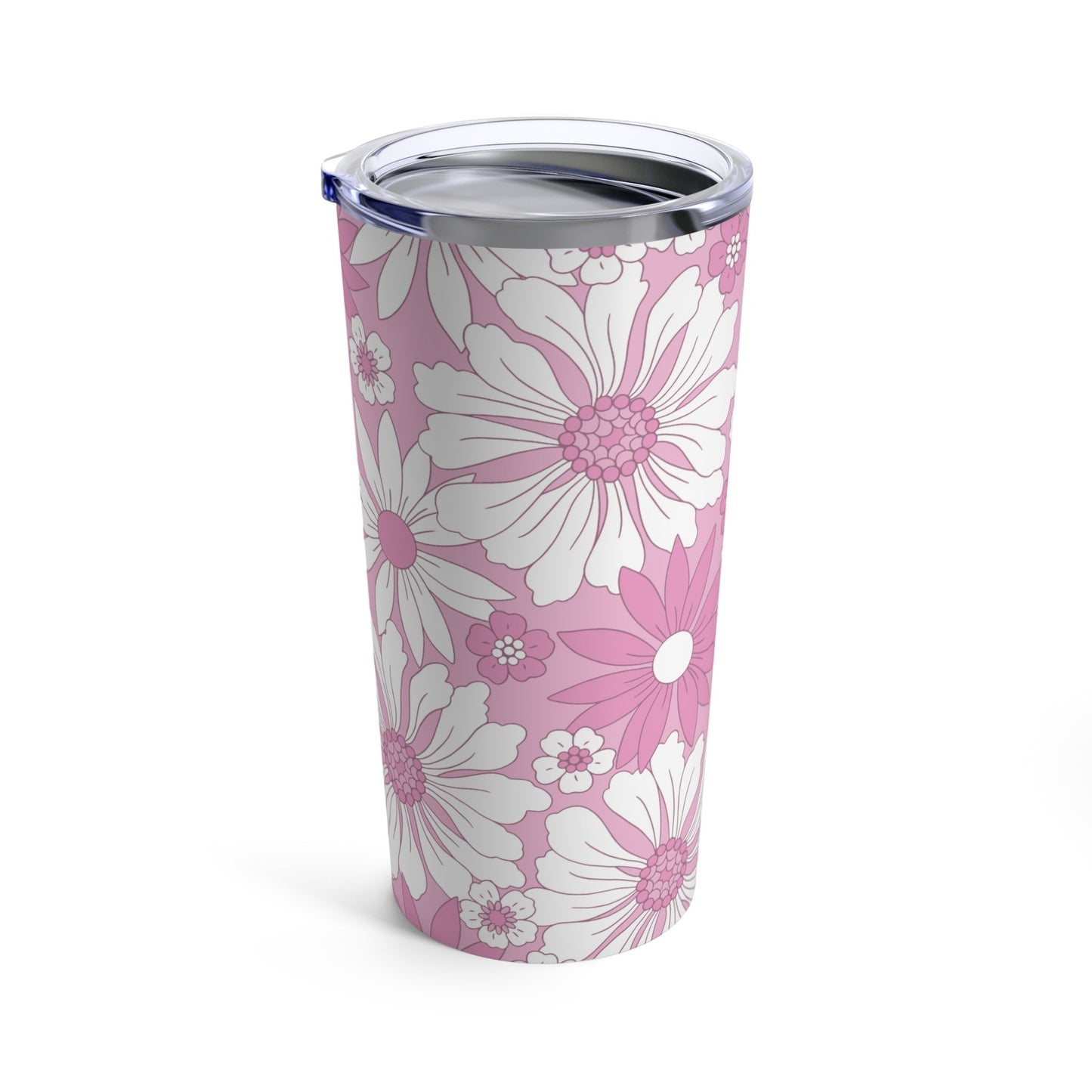 Whimsical Daisies Tumbler-Mug-Printify-20oz-Olive Grove Coffee-Eco-friendly stainless steel 20oz tumbler with double-wall insulation-Modern Tumbler- Funky Tumblers - Funny tumblers - Trendy Tumblers - Artistic Tumbler